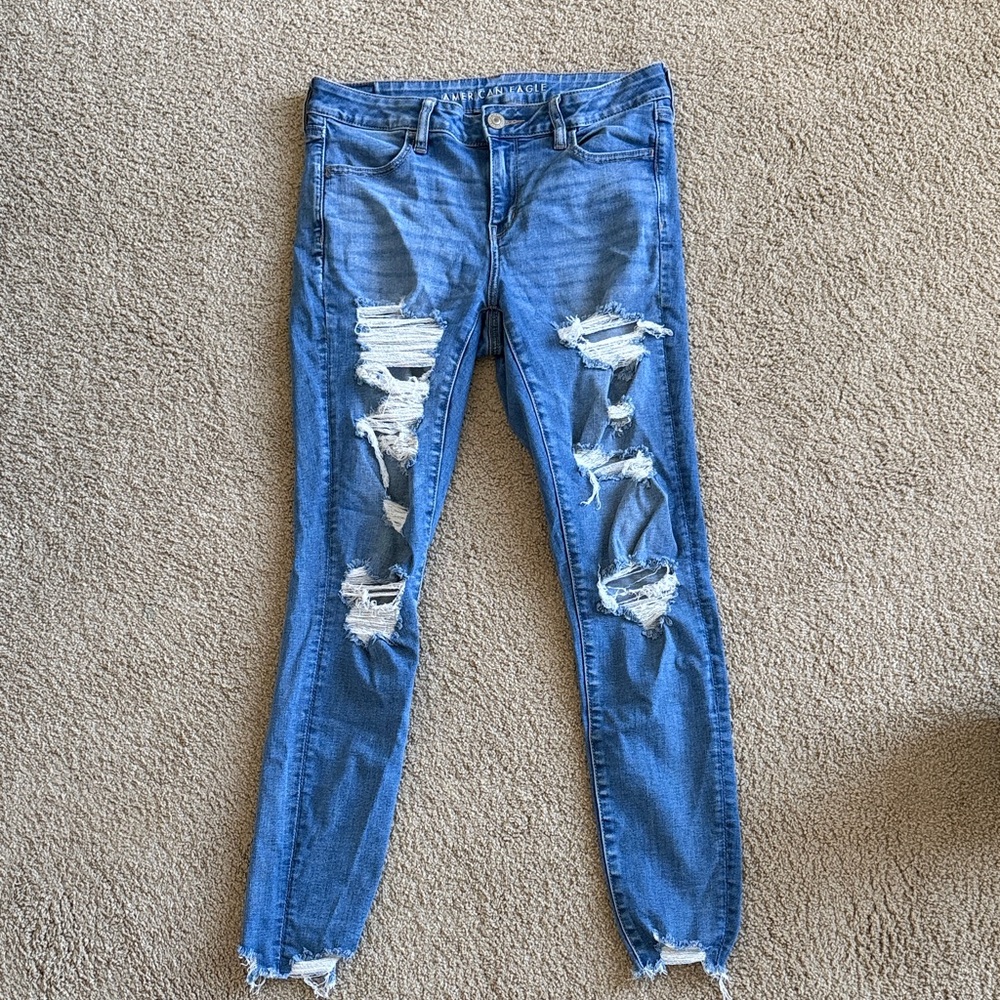 American Eagle NE(X)T LEVEL STRETCH Size 10 Long